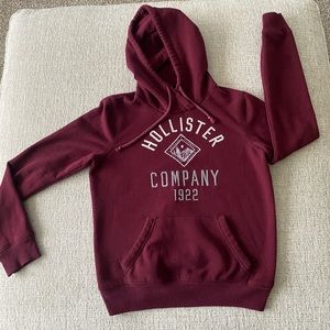 Hollister hoodie maroon Medium - M or Small